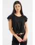 Liu Jo Tricou crop cu detaliu nod - Pled.ro