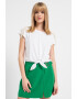 Liu Jo Tricou crop cu detaliu nod - Pled.ro