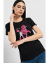 Liu Jo Tricou cu imprimeu cu poodle - Pled.ro