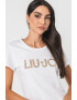 Liu Jo Tricou de bumbac cu imprimeu logo - Pled.ro