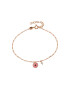 Loisir by Oxette Bratara ajustabila placata cu aur rose de 18K - Pled.ro