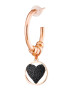 Loisir by Oxette Cercei placati cu aur rose de 18K - Pled.ro