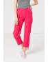 Love Moschino Blugi capri din amestec de in cu croiala boyfriend - Pled.ro