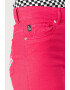 Love Moschino Blugi capri din amestec de in cu croiala boyfriend - Pled.ro