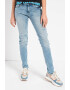 Love Moschino Blugi skinny cu aspect decolorat - Pled.ro