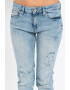 Love Moschino Blugi skinny cu aspect decolorat - Pled.ro