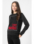 Love Moschino Bluza sport cu decolteu la baza gatului si aplicatie logo - Pled.ro