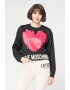 Love Moschino Bluza sport cu imprimeu logo - Pled.ro