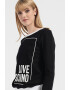 Love Moschino Bluza sport cu imprimeu logo - Pled.ro