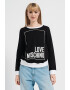 Love Moschino Bluza sport cu imprimeu logo - Pled.ro