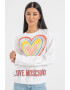 Love Moschino Bluza sport cu imprimeu logo - Pled.ro