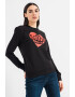 Love Moschino Bluza sport din amestec de modal cu imprimeu logo - Pled.ro