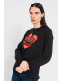 Love Moschino Bluza sport din amestec de modal cu imprimeu logo - Pled.ro