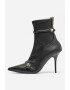 Love Moschino Botine de piele ecologica - Pled.ro