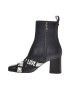 Love Moschino Botine din piele cu toc inalt - Pled.ro