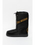 Love Moschino Cizme apres ski mid-calf cu model colorblock - Pled.ro