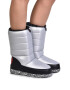 Love Moschino Cizme mid-calf cu aspect matlasata fara inchidere - Pled.ro