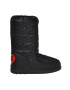 Love Moschino Cizme mid-calf cu imprimeu logo fara inchidere - Pled.ro