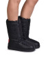 Love Moschino Cizme mid-calf cu imprimeu logo fara inchidere - Pled.ro