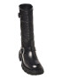 Love Moschino Cizme mid-calf cu insertii de piele - Pled.ro