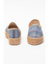 Love Moschino Espadrile din material textil cu aspect tesut - Pled.ro