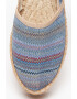 Love Moschino Espadrile din material textil cu aspect tesut - Pled.ro