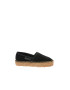 Love Moschino Espadrile flatform de piele intoarsa - Pled.ro