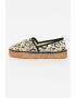 Love Moschino Espadrile tesute cu animal print - Pled.ro