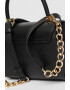 Love Moschino Geanta crossbody cu aplicatie logo metalica - Pled.ro