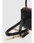 Love Moschino Geanta crossbody cu aplicatie logo metalica - Pled.ro