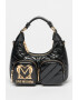 Love Moschino Geanta de piele ecologica cu bareta de umar si aspect matlasat - Pled.ro