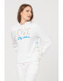 Love Moschino Hanorac relaxed fit cu logo brodat - Pled.ro