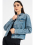 Love Moschino Jacheta din denim cu logo supradimensionat - Pled.ro