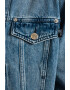 Love Moschino Jacheta din denim cu logo supradimensionat - Pled.ro