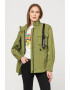 Love Moschino Jaheta parka usoara cu buzunare cu clapa - Pled.ro