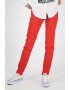 Love Moschino Jeggings slim fit cu buzunar cu broderie pe partea din spate - Pled.ro