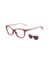 Love Moschino Ochelari de soare cat-eye cu lentile magnetice - Pled.ro