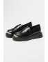 Love Moschino Pantofi loafer de piele cu detaliu metalic - Pled.ro