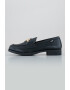 Love Moschino Pantofi loafer de piele cu logo metalic - Pled.ro