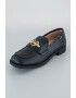 Love Moschino Pantofi loafer de piele cu logo metalic - Pled.ro