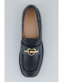 Love Moschino Pantofi loafer de piele cu logo metalic - Pled.ro