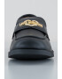 Love Moschino Pantofi loafer de piele cu logo metalic - Pled.ro