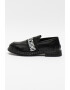 Love Moschino Pantofi loafer din piele cu banda logo - Pled.ro