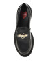 Love Moschino Pantofi loafer din piele cu logo metalic - Pled.ro