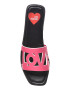 Love Moschino Papuci din piele cu logo - Pled.ro