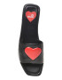 Love Moschino Papuci din piele cu logo - Pled.ro