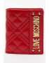 Love Moschino Portofel din piele ecologica cu aspect matlasat - Pled.ro