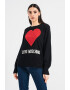 Love Moschino Pulover din amestec de lana cu logo - Pled.ro