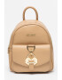 Love Moschino Rucsac de piele ecologica cu buzunar frontal cu clapa - Pled.ro