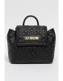 Love Moschino Rucsac de piele ecologica cu clapa - Pled.ro